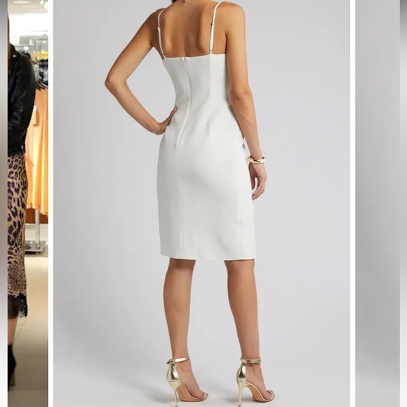 NWT Bowery Faux Wrap Sheath Dress SIZE 4 - Picture 5 of 6